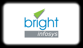 Bright infosys- Software company logo in hyderabad