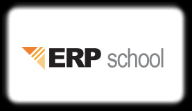 ERP schools logo is for a software training ERP in hyderabad